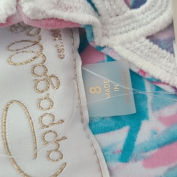 CAPPAGALLA Tropical Caribbean MAXI DRESS SIZE 8 Vintage VIBES 👌 - Picture 8 of 9